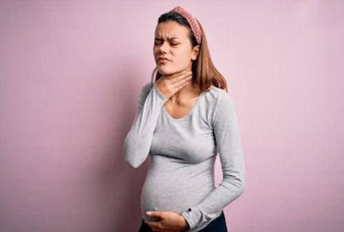 Nguyên nhân gây viêm họng trong khi mang thai