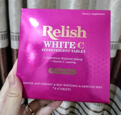 Viên sủi Relish White C có tác dụng gì?-2