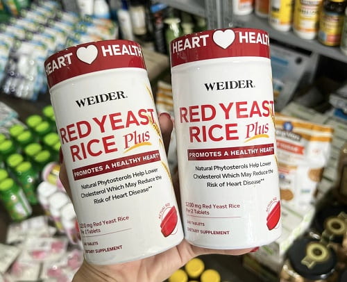 Viên uống Weider Red Yeast Rice Plus 1200mg review-3