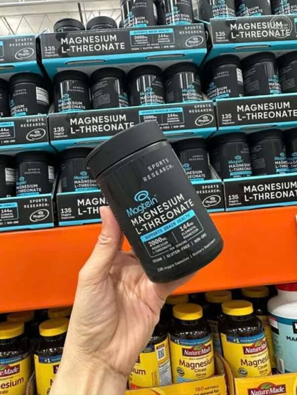 Viên uống Magtein Magnesium L-Threonate Sports Research 2000mg là gì?