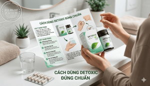 Cách dùng thuốc diệt ký sinh trùng Detoxic đúng chuẩn